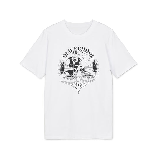 Old School DJ Camiseta (Algodón Orgánico)