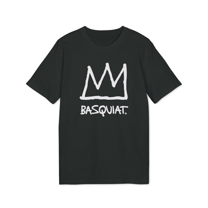 Jean Michel Basquiat Crown Logo Camiseta (Algodón Orgánico)