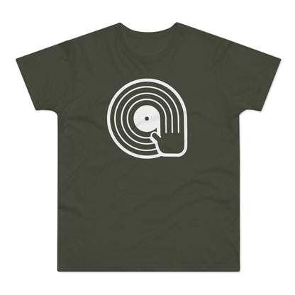 Vinyl Scratching Camiseta (Estándar)