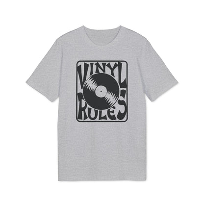 Vinyl Rules Camiseta (Algodón Orgánico)