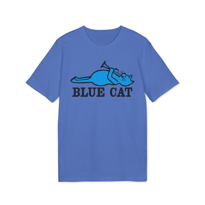 Blue Cat Records Camiseta (Algodón Orgánico)