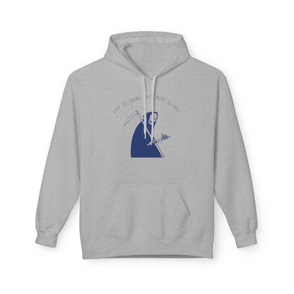 Life Is Short Buy More Records Sudadera Con Capucha