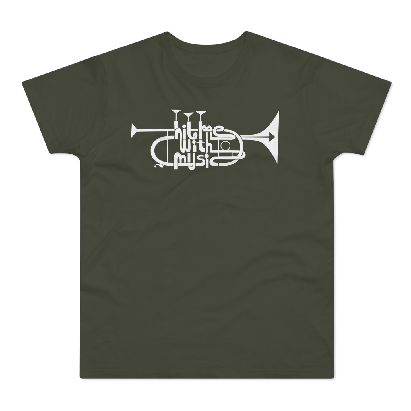 Hit Me With Music Camiseta (Estándar)