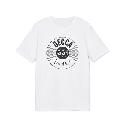 Decca Records Long Play Camiseta (Algodón Orgánico)