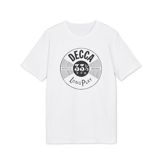 Decca Records Long Play Camiseta (Algodón Orgánico)