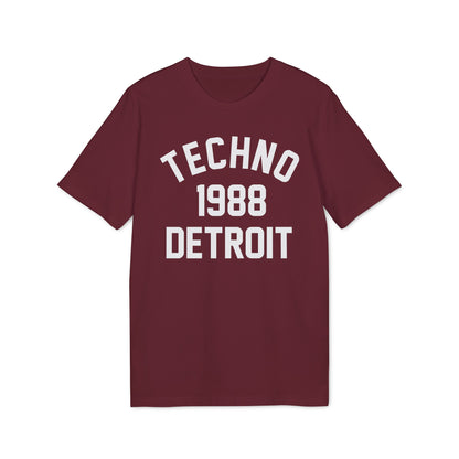 Techno Detroit 1988 Camiseta (Algodón Orgánico)