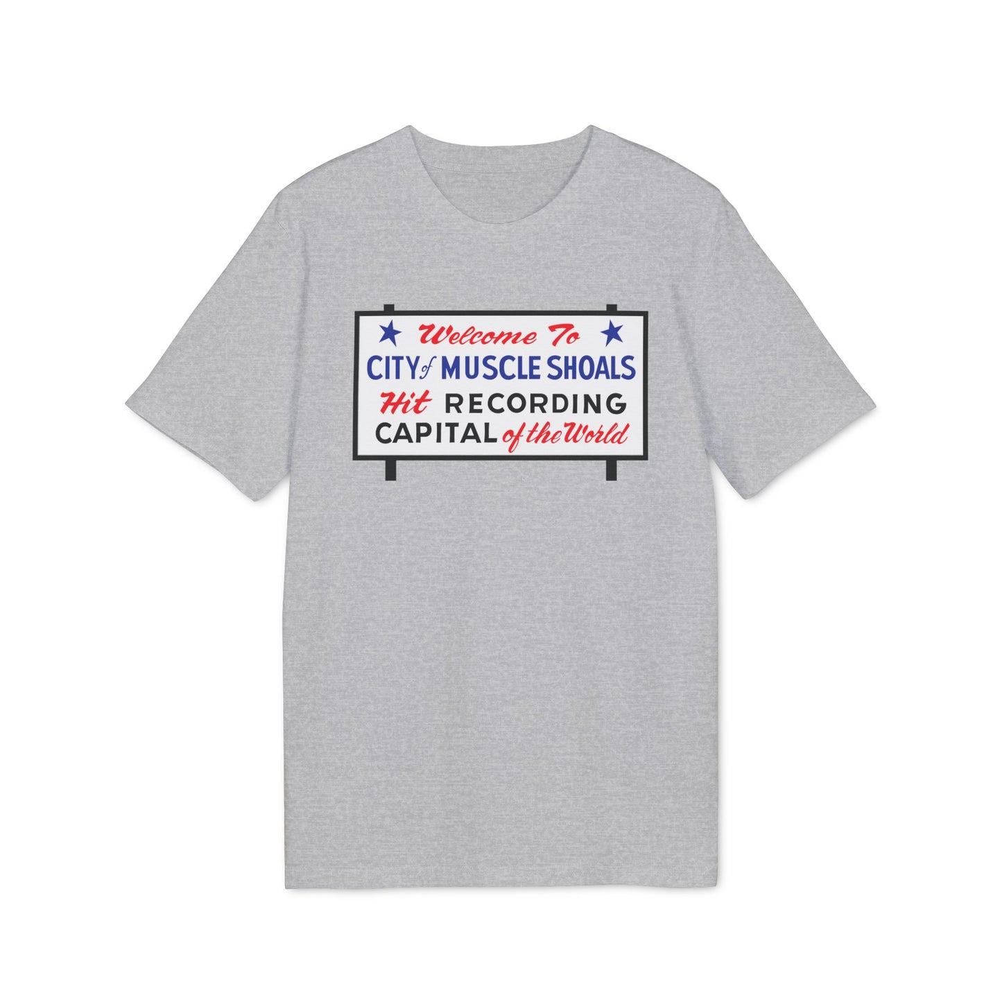 Welcome To Muscle Shoals Camiseta (Algodón Orgánico)