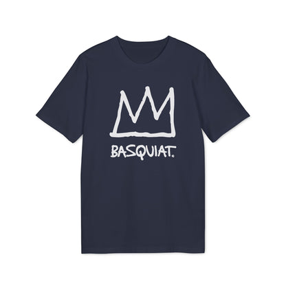 Jean Michel Basquiat Crown Logo Camiseta (Algodón Orgánico)