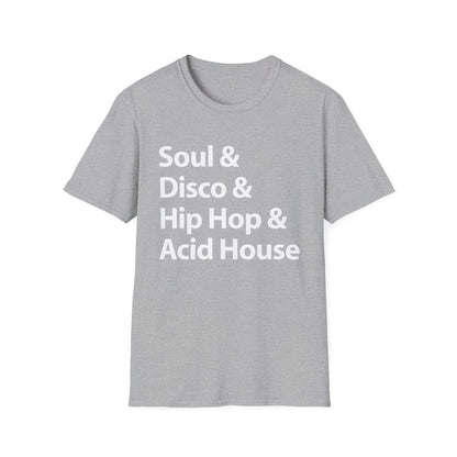 Soul Disco Hip Hop Acid House Camiseta (Ligera)