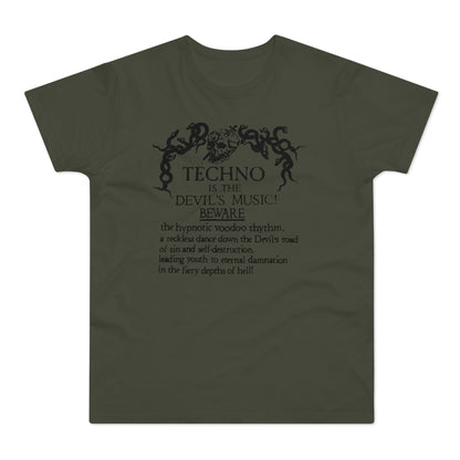 Techno is The Devil's Music Camiseta (Estándar)