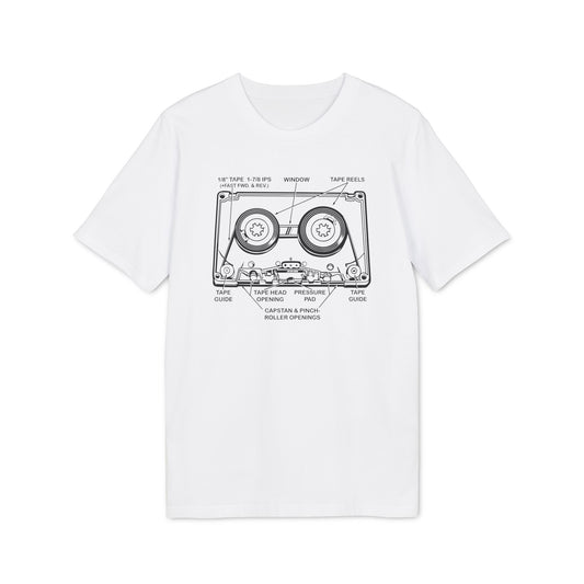 How It Works: Cassette Tape Camiseta (Algodón Orgánico)