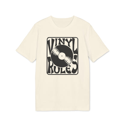 Vinyl Rules Camiseta (Algodón Orgánico)
