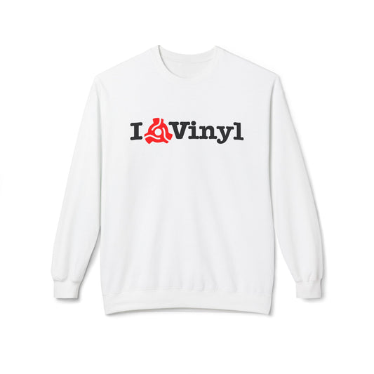 I Love Vinyl Sudadera