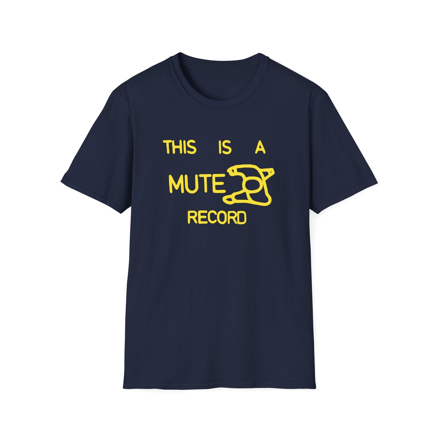 This Is A Mute Record T Shirt (M) - BLACK FRIDAY - ÚLTIMA UNIDAD - 50 % DE DESCUENTO